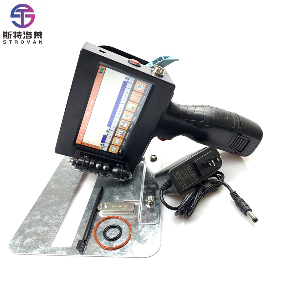 Barcode Printer - 2026년형 휴대용 바코드 코딩기 잉크젯 프린터
