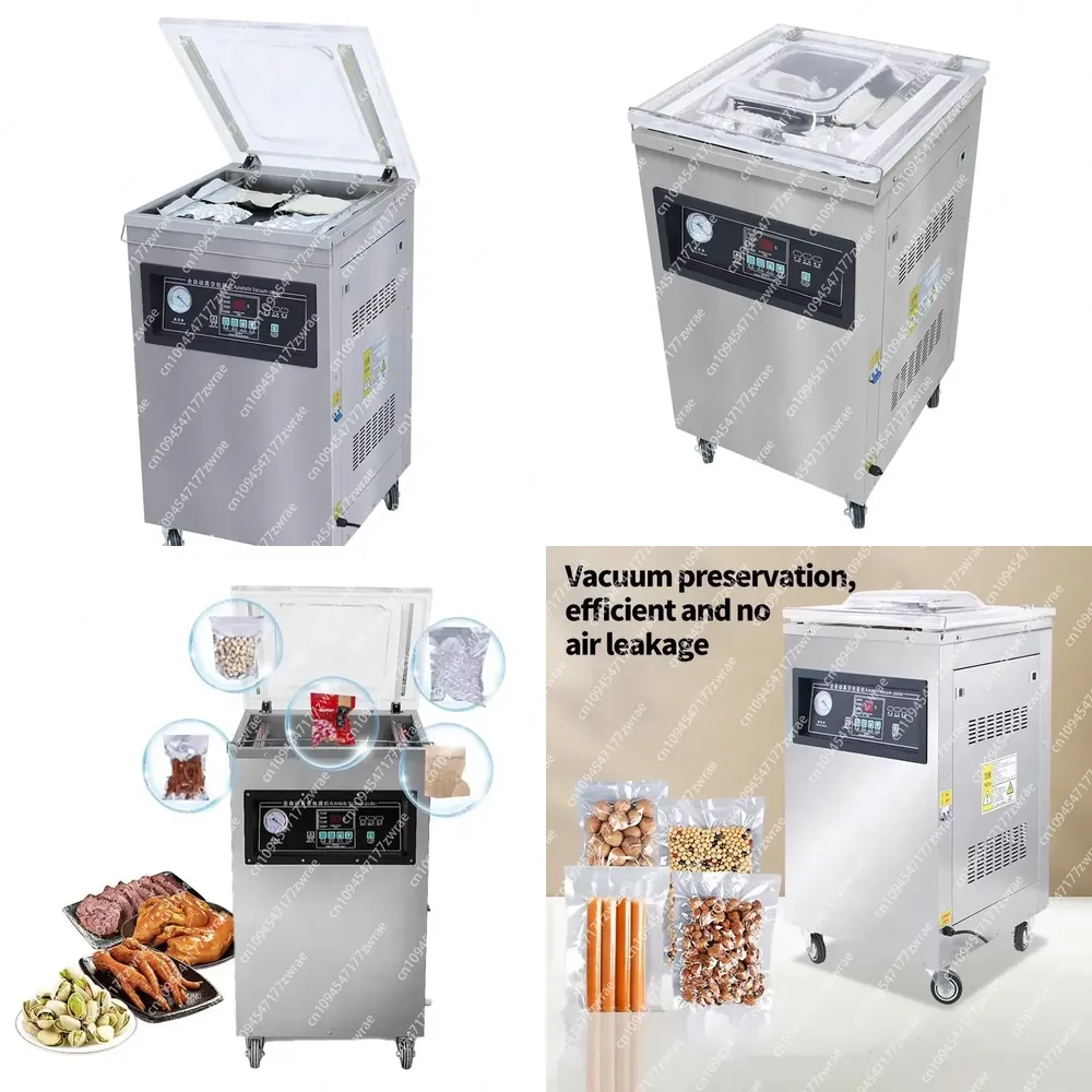 Commercial Printing And Packaging - DZ-500 진공 포장기 지원 투명 포일