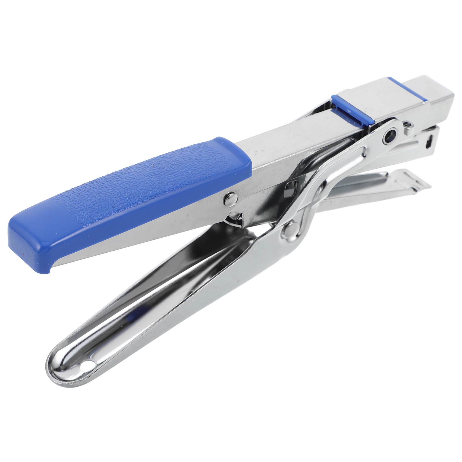 Stapler Heavy Duty - 튼튼한 손잡이형 스테이플러, 책상용 스테이플러, 파란색,