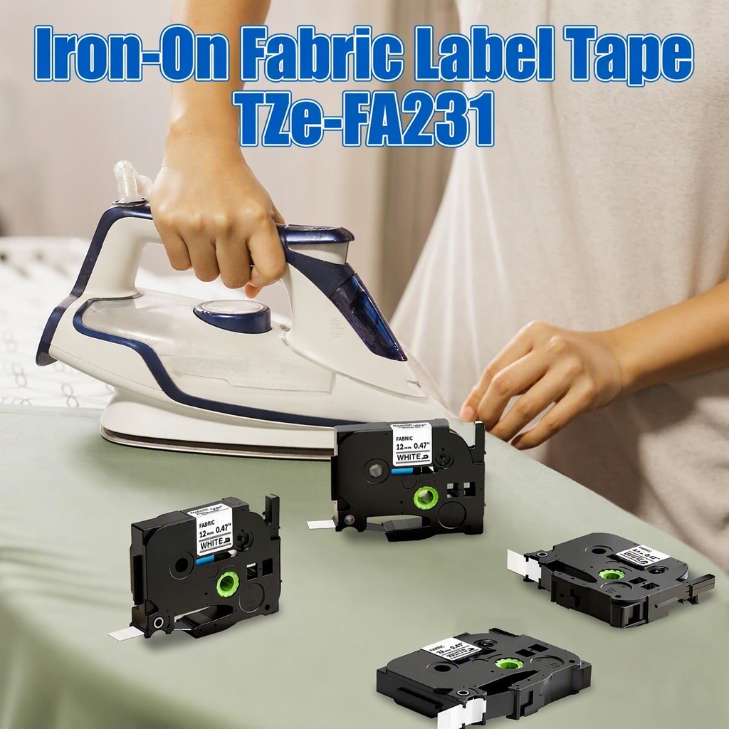 Commercial Fabric Printing Machine - TZe-FA231 브라더 아이언온 패브릭 라벨 테이프