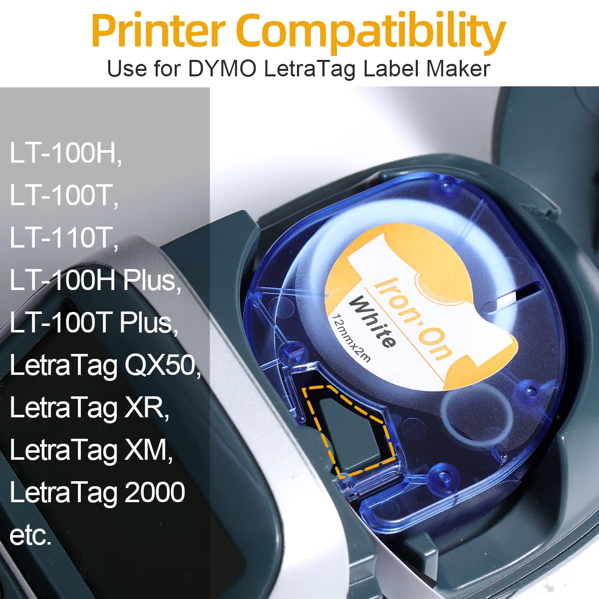 5팩 호환 Dymo LetraTag 철제 패브릭 라벨  - Commercial Fabric Printing Machine 리뷰 및 가격
