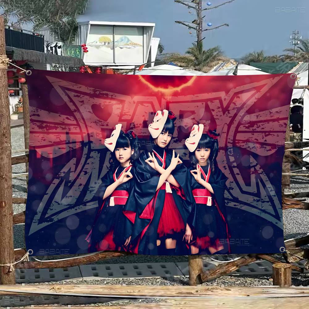 일본 밴드 B-BABYMETAL의 고급 인쇄 광고용 깃 - Commercial Printing Company 리뷰 및 가격