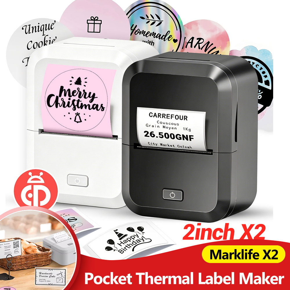 Marklife X2 휴대용 열전사 프린터 사무실 태그 - Commercial Book Printing Machines 리뷰 및 가격