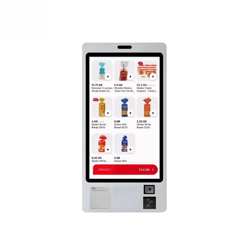 QR 코드 스캐너와 영수증 프린터가 장착된 상업용 터치 - Receipt Printer 리뷰 및 가격